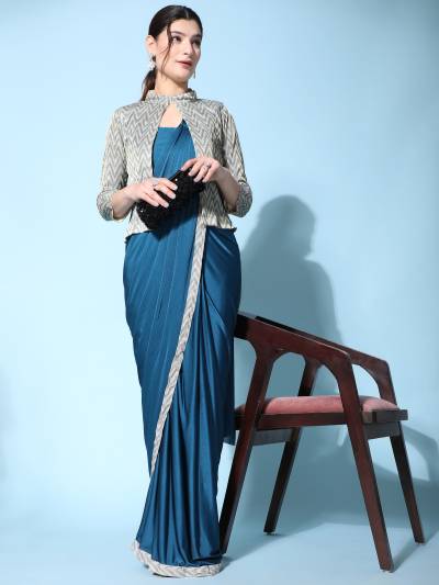 D.NO.101002B BY AMOHA PARTY WEAR MANUFACTURER IN INDIA